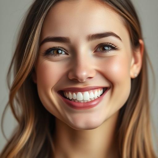 Natural smile makeover result