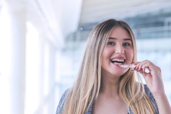 Teeth straightening consultation with a dentist in Staplehurst, Kent